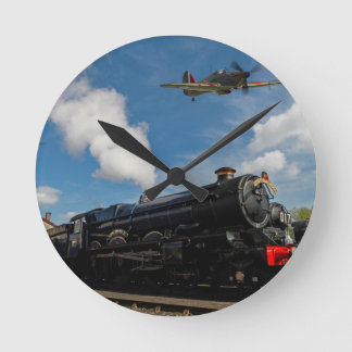 Hurricanes and steam train round clock
