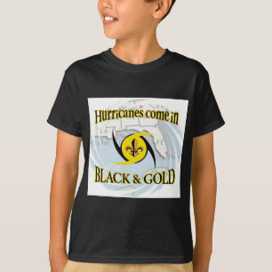Hurricanes in Black & Gold T-Shirt
