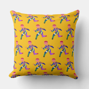Hurry Hurry Yellow Cushion