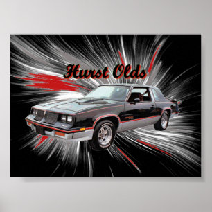 Hurst Olds Poster