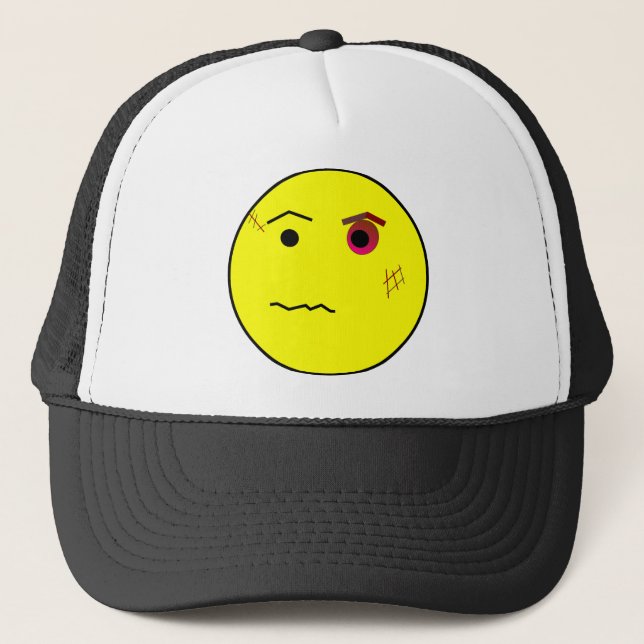 Hurt Face Trucker Hat (Front)