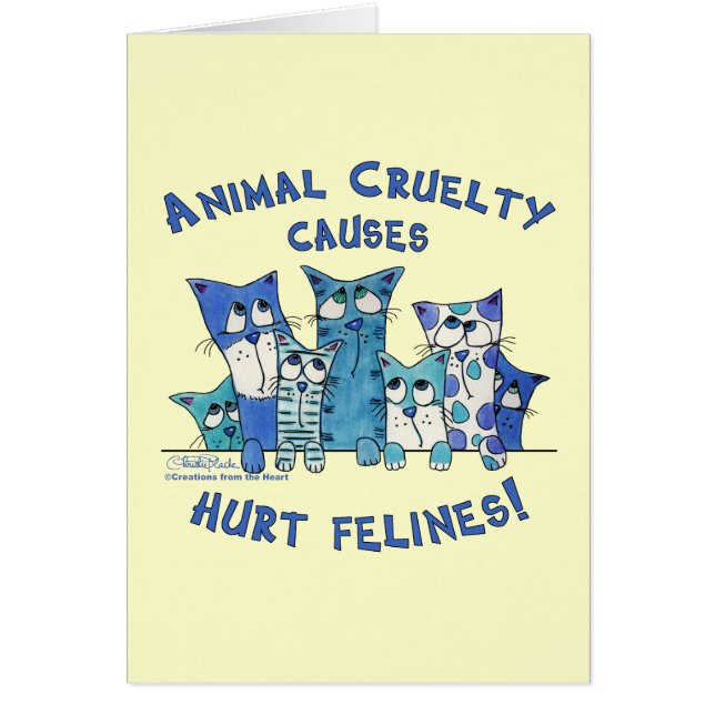 Hurt Felines Animal Cruelty (Front)