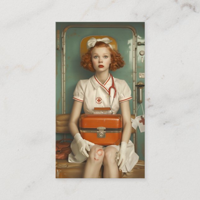 Hurt Nurse Business Card (Front)