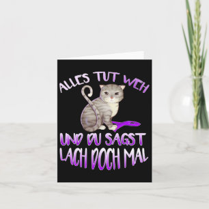 Hurts And You Say Laugh Family Fibromyalgia Awaren Card