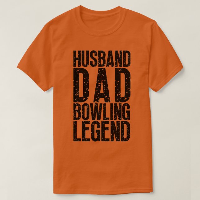 Hus Dad Bowling7 T-Shirt (Design Front)
