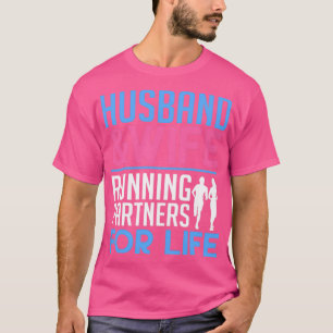 Husband amp Wife Running partner for life T-Shirt