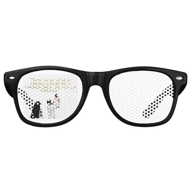 Husband and Father Appreciation Retro Sunglasses (Front)