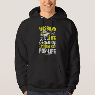 Husband And Wife Cruising Partners For Life Cruise Hoodie