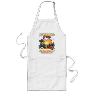 Husband and Wife Retirement Long Apron