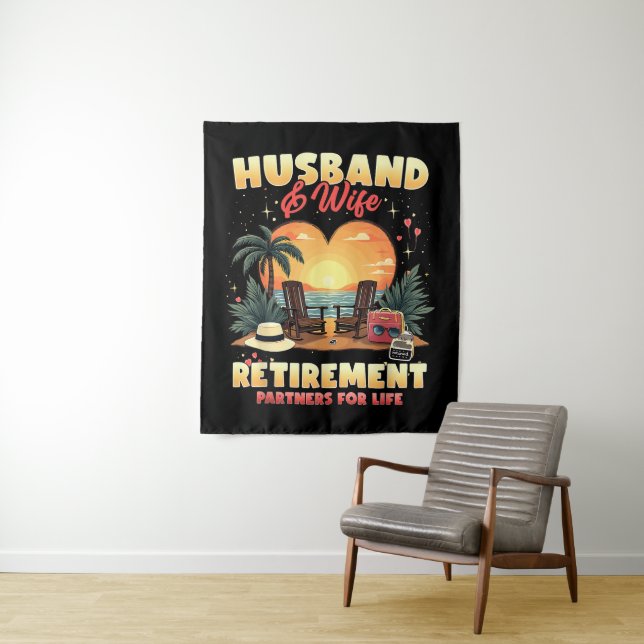Husband and Wife Retirement Tapestry (In Situ)