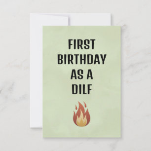 Husband Birthday Card, Fiancé Birthday Card, Thank You Card
