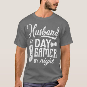Husband By Day Gamer By NightVideo Game Controller T-Shirt