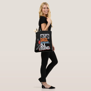 Husband Dad DJ Legend Tote Bag