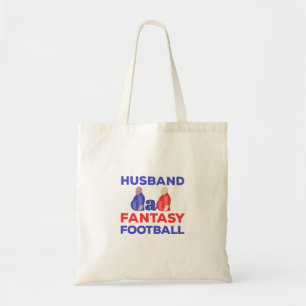 Husband Dad Fantasy Football Tote Bag