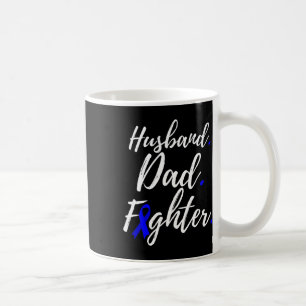 Husband Dad Fighter Alopecia Areata Awareness Coffee Mug