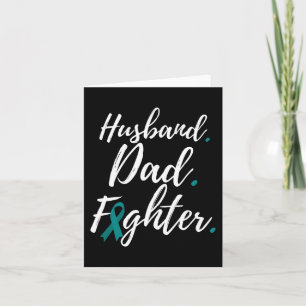 Husband Dad Fighter Polycystic Kidney Disease Pkd Card