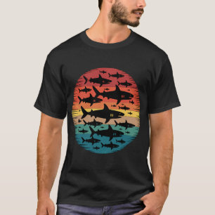 HUSBAND DAD FISHING LEGEND VINTAGE SUNSET T-Shirt