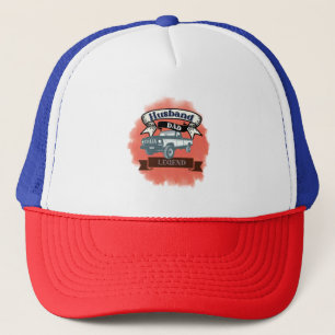Husband Dad Trucker Legend The Ultimate All-in-One Hat