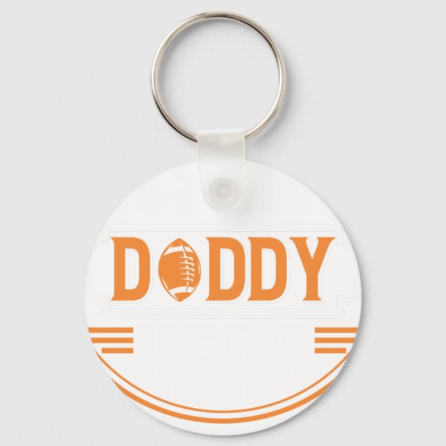 Husband Daddy Hero Key Ring (Front)