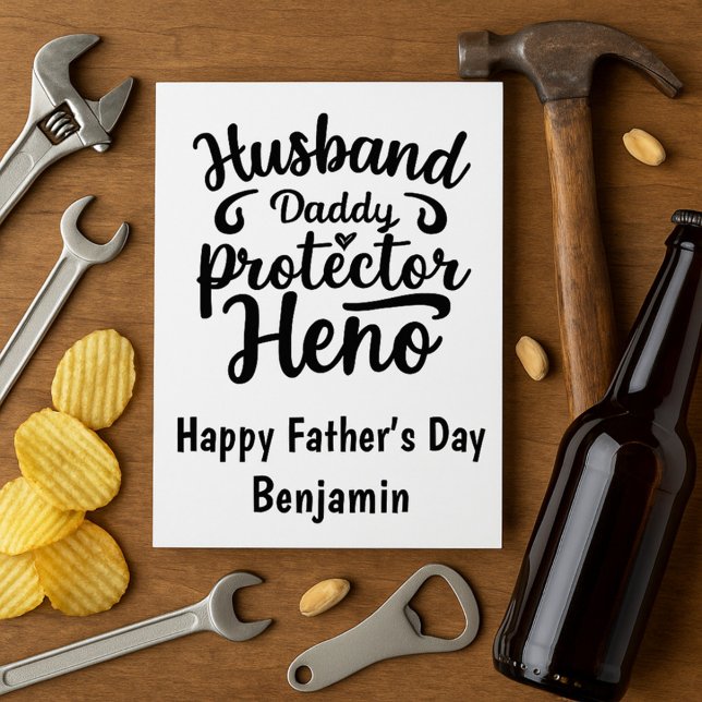 Husband. Daddy. Protector. Hero. Father's Day (Creator Uploaded)