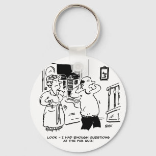Husband Doesn't Want Questioning Key Ring