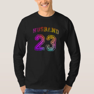 Husband Engagement Party Husband Matching 2023 Hon T-Shirt