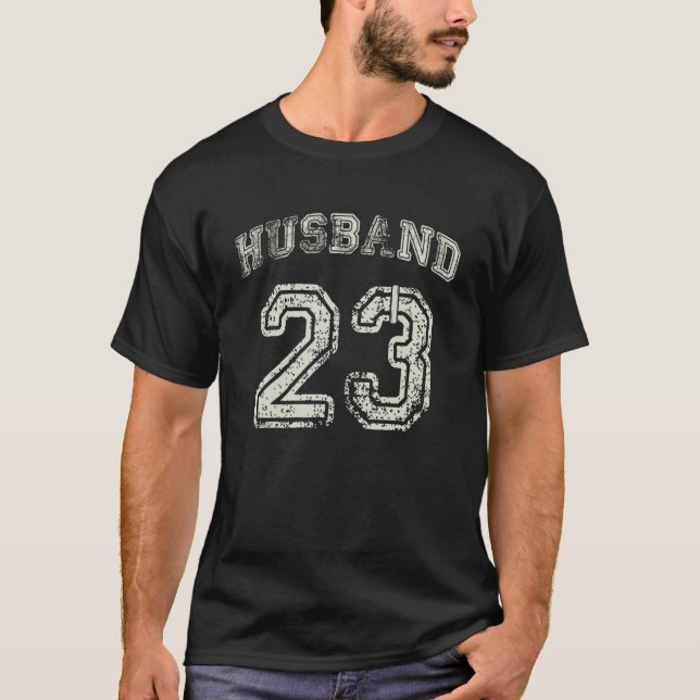 Husband Engagement Party Husband Matching 2023 Hon T-Shirt (Front)