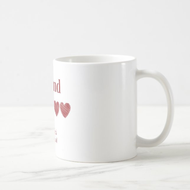 Husband Excellent highly recommended Coffee Mug (Right)