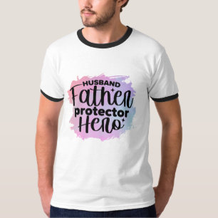 Husband, Father, Protector, Hero T-Shirt