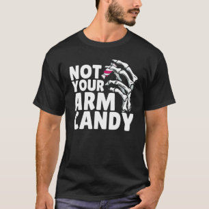 Husband Humour   Married Couple Games Arm Candy Hu T-Shirt