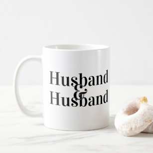 Husband & Husband Gay Marriage Coffee Mug