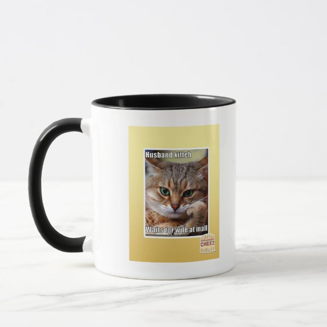 Husband Kitteh Mug (Left)