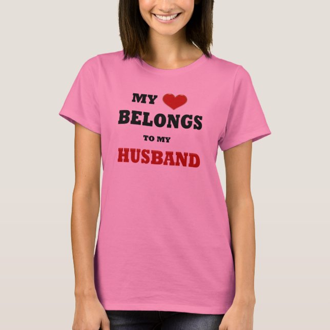 Husband Love T-Shirt (Front)