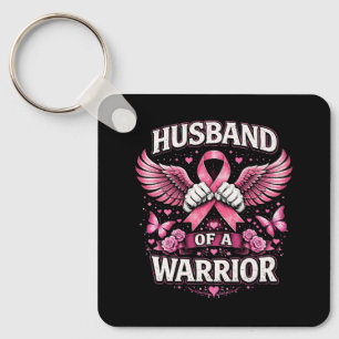 Husband of a Warrior Key Ring