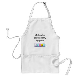 Husband periodic table name apron