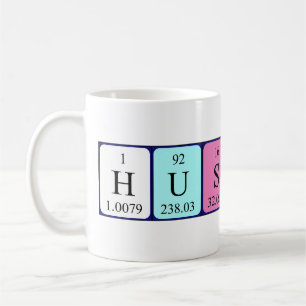 Husband periodic table name mug