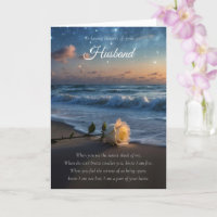 Husband Sympathy Condolences Beach Rose