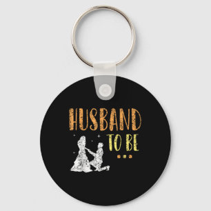 Husband To Be Bride Bachelor Groom Party Team  Key Ring