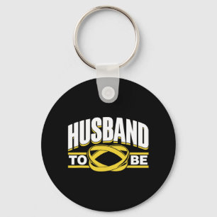 Husband To Be Bride Team Party Groom Bachelor  Key Ring