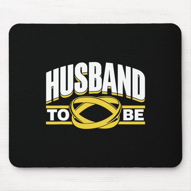 Husband To Be Bride Team Party Groom Bachelor  Mouse Pad (Front)