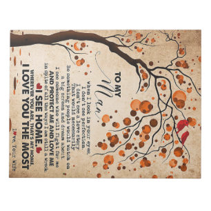 Husband To My Husband I See Home Notepad