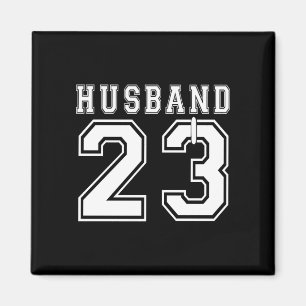 Husband wife 2023 matching engagement party magnet