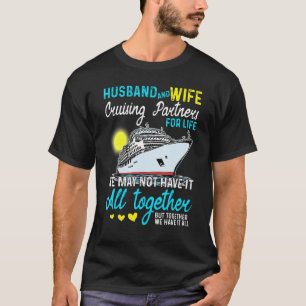 Husband Wife Cruising Anniversary Trip 2023 Honeym T-Shirt