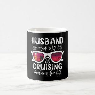 Husband Wife Cruising Partners for Life Coffee Mug