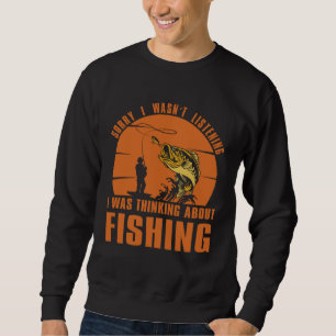 Husband Wife  fishing quote vintage  6 Sweatshirt