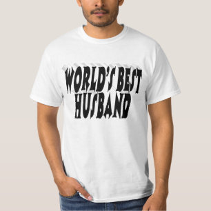 Husband with black text  T-Shirt