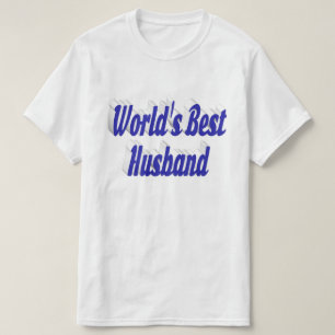 Husband with blue text T-Shirt