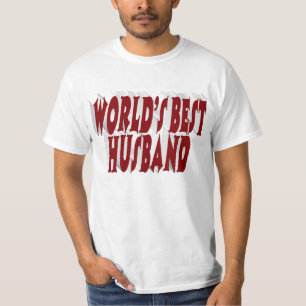 Husband with burgundy text  T-Shirt