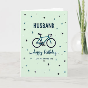 Husbands Bike Roll Card