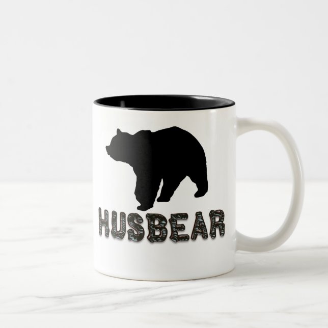 Husbear Two-Tone Coffee Mug (Right)